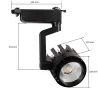 xiled-projecteur-led-30w-noir-36-cri-80-2400lm-3000k-4000k-6000k-sur-rail-1-allumages-aluminium-monophase-boutiques-commerces