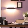 applique-led-noire-30cm-eclairage-haut-et-bas-9w-480-lumens-3000k