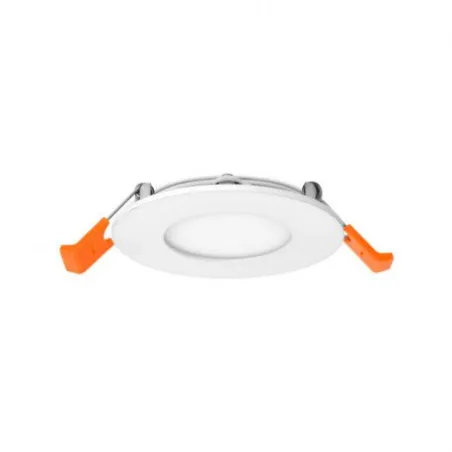 SLIMY II DOWNLIGHT DIAM 90MM 3W 4000K BLC 5ANS