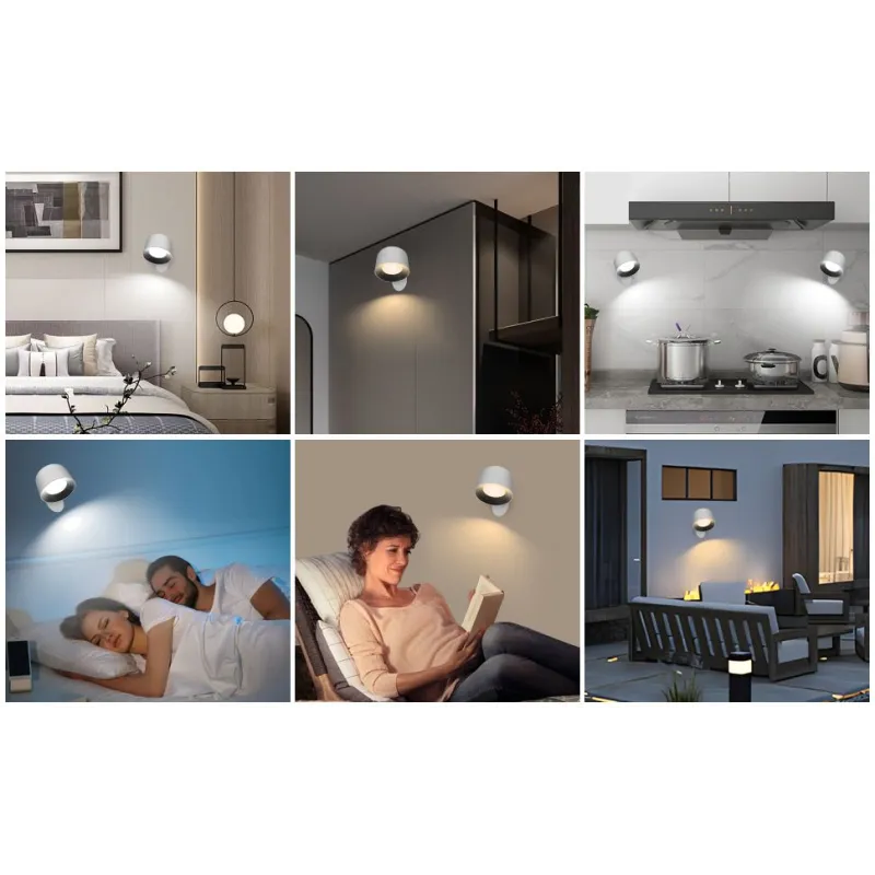 applique-murale-rechargeable-sans-fil-variable-cct-blanc-ou-noir