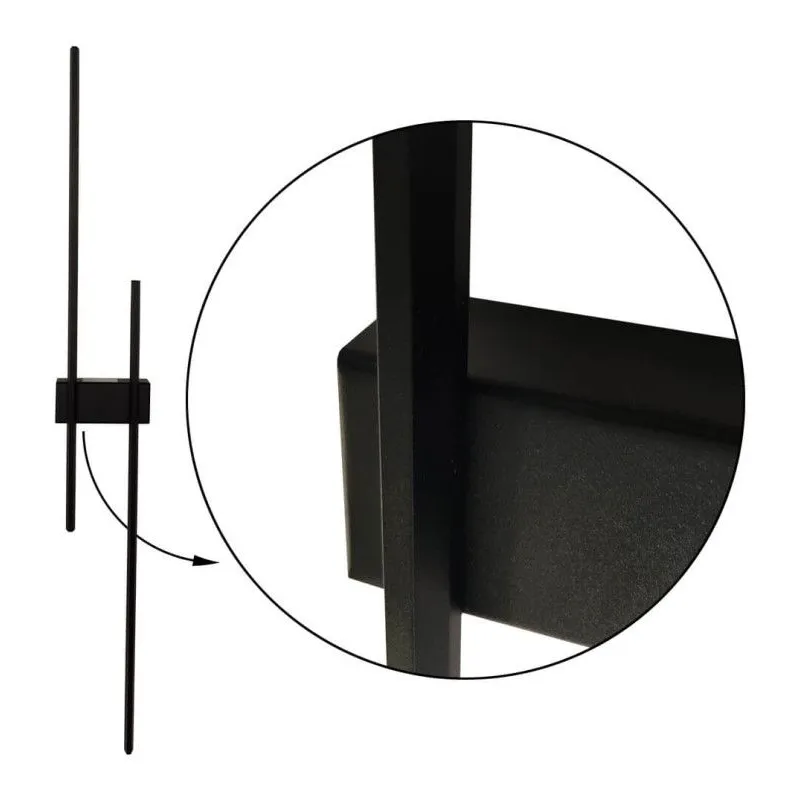 applique-6w-led-2700k-600lm-simple-tige-noire-45cm