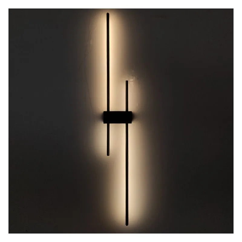 applique-6w-led-2700k-600lm-simple-tige-noire-45cm