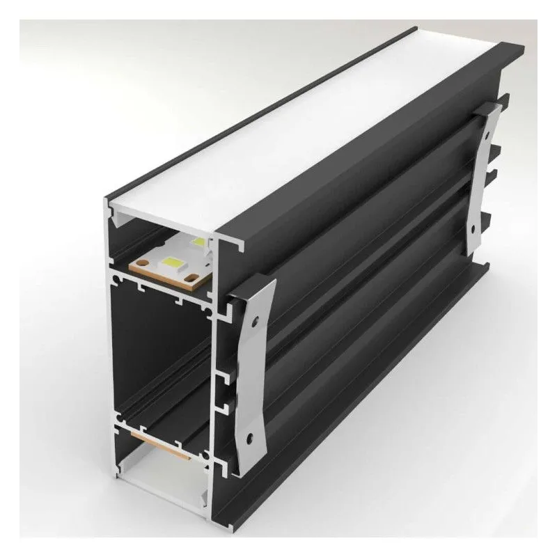 applique-noire-barre-aluminium-profile-led-variable-ip54-50cm-100cm-150cm-200cm-noir