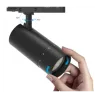 Spot 3 allumages rail FUNKY BLANC-NOIR 30W CTC 2700k-4000K