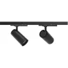 Spot 3 allumages rail FUNKY BLANC-NOIR 30W CTC 2700k-4000K