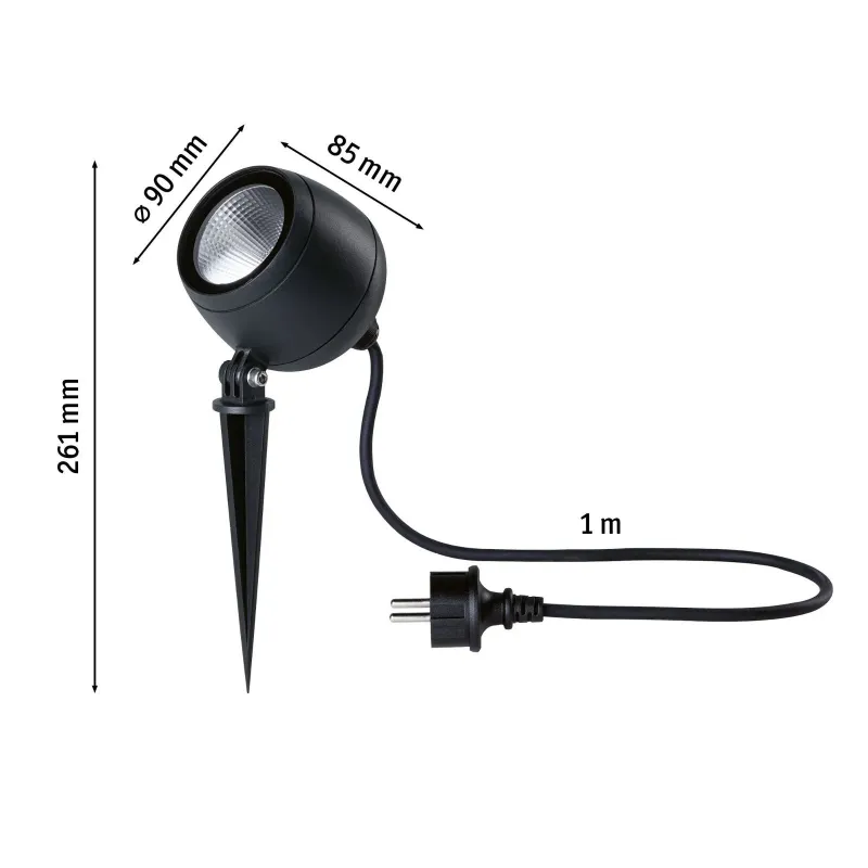 projecteur-de-jardin-led-kikolo-ip65-90mm-3000k-8w-520lm-230v-20-anthracite-aluminium-piquet-plastique