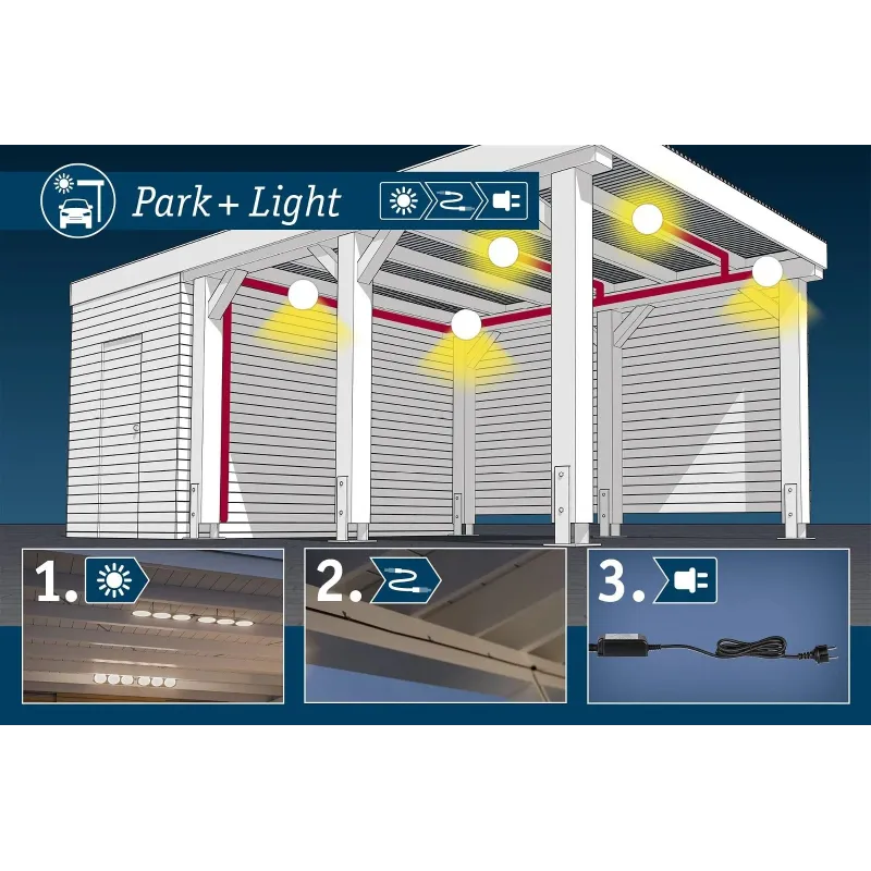 Transformateur 15W extérieur Park + Light IP67 12V