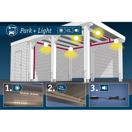 Transformateur 15W extérieur Park + Light IP67 12V