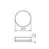 plafonnier-etanche-ip65-rond-iper-led-4000k-o