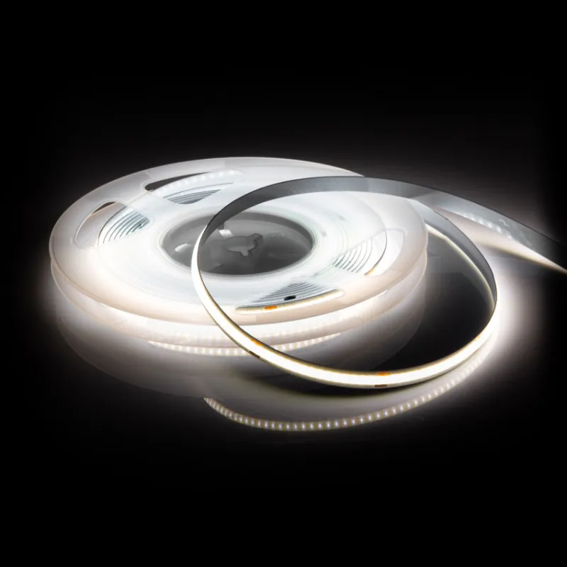 Ruban 5m led 24v-3000k-4000k-6000k ligne cob continu