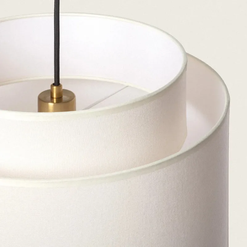 suspension-abat-jour-tissu-culot-e27-blanc-gris-vert-bleu