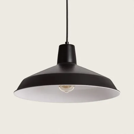 suspension-metal-40cm-culot-e27-220v-6-couleurs