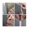 LumiTiles Frame profilé 1m + diffuseur Alu anodisé/Satin