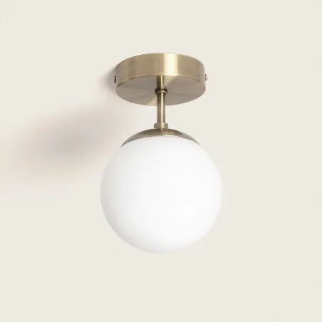 plafonnier-metal-ip44-boule-verre-blanche-culot-e14