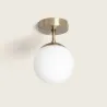 plafonnier-metal-ip44-boule-verre-blanche-culot-e14