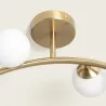 plafonnier-metal-4-boules-verre-blanche-culot-g9