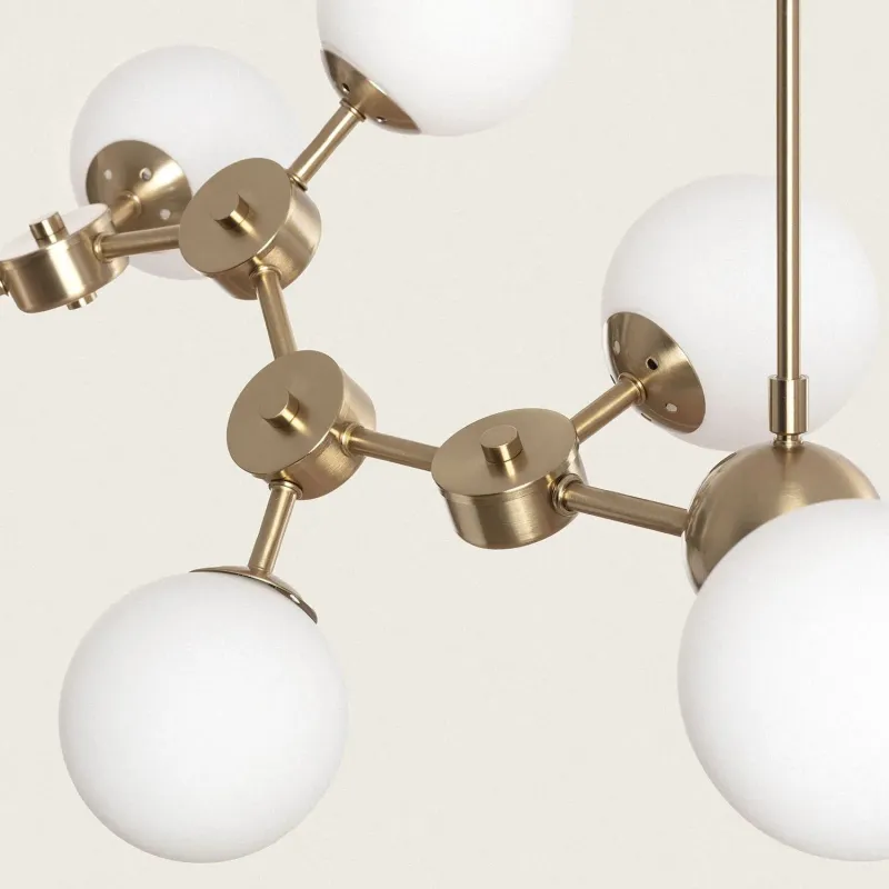 plafonnier-metal-4-boules-verre-blanche-culot-g9