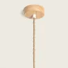 Suspension luminaire suspendu rotin culot e27