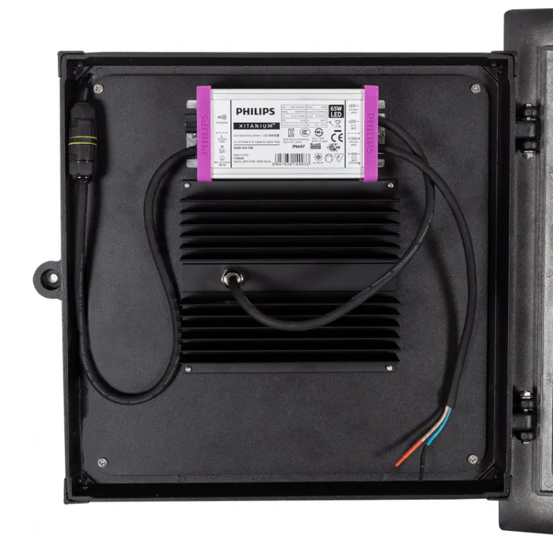 Tête de mat 40w LED Philips lanterne-6000 lumens-éclairage public parking routier