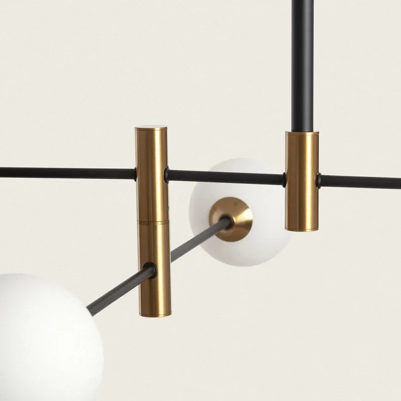 plafonnier-metal-4-boules-verre-blanc-culot-g9-metal-noir-et-dore