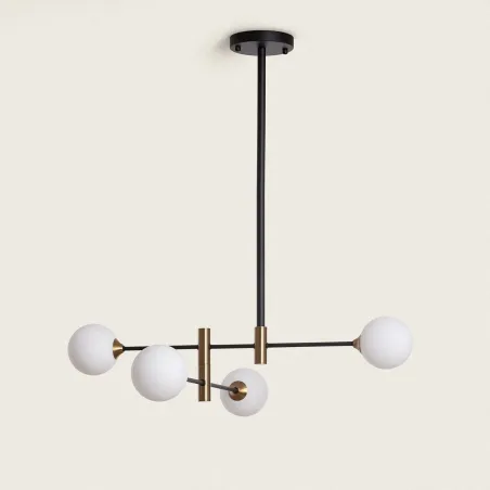 plafonnier-metal-4-boules-verre-blanc-culot-g9-metal-noir-et-dore