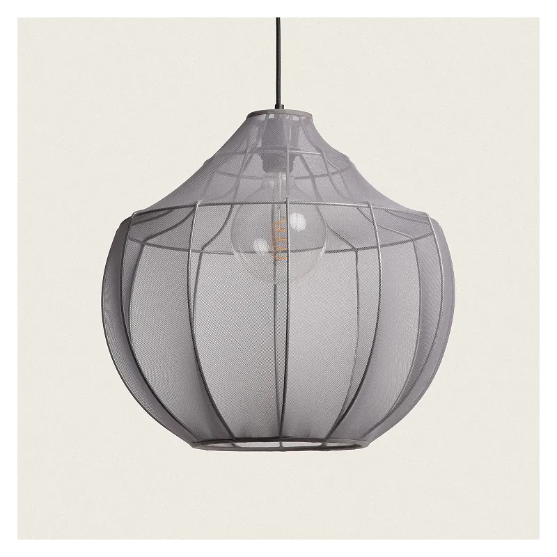 suspension-cage-metal-decoration-tissu-culot-e27