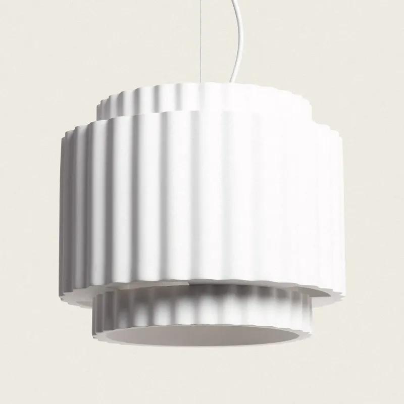 suspension-blanche-luminaire-suspendu-platre-e27