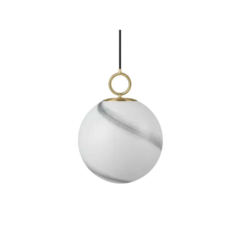 suspension-stockholm-o30-marble-grey-halo-design