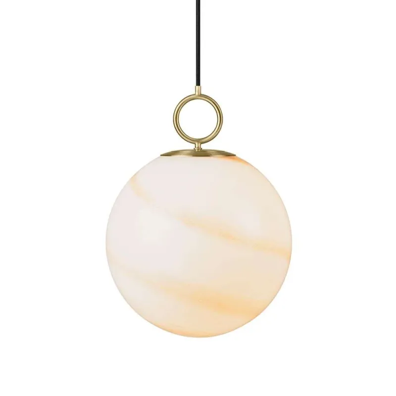 suspension-stockholm-o30-marble-brown-halo-design
