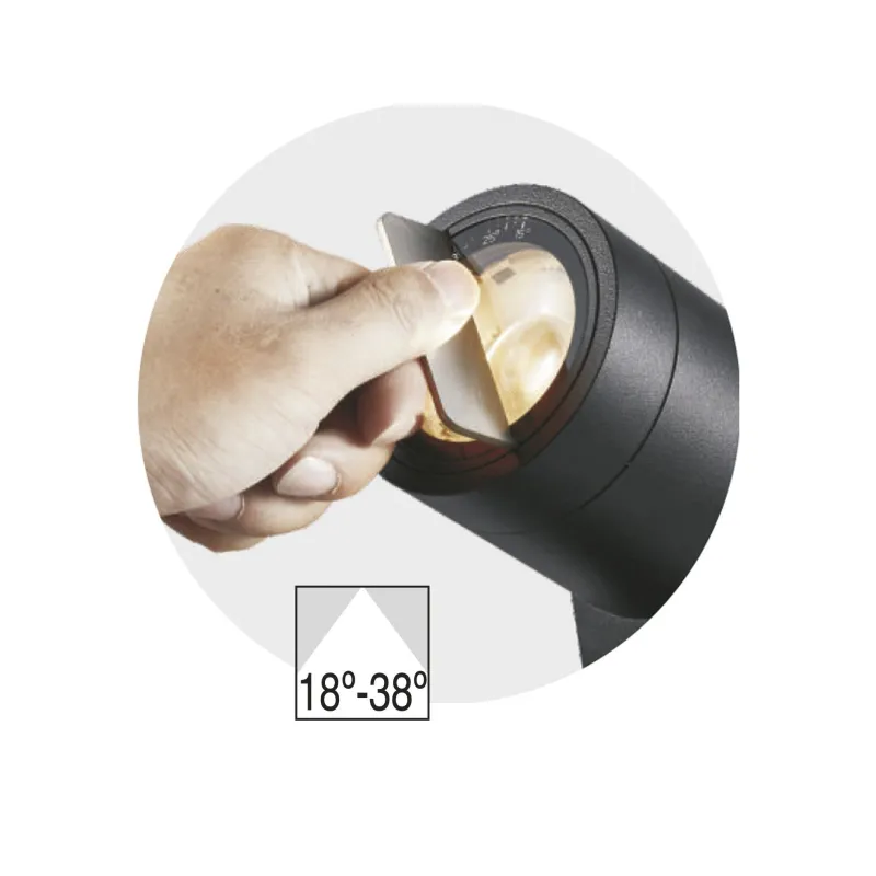 Applique Projecteur Kalos L-zoom angles reglable-18-38°_2580_3160lm