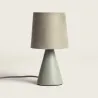 lampe-de-table-ceramique-blanche-culot-e14-4-couleurs