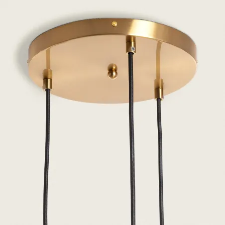 suspension-metal-dore-et-triples-boules-verre-culot-e27