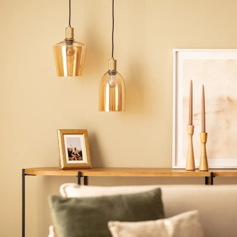 suspension-en-verre-ambree-culot-e27