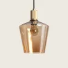 suspension-en-verre-ambree-culot-e27