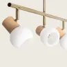 plafonnier-metal-dore-4-boules-verre-blanc-culot-g9