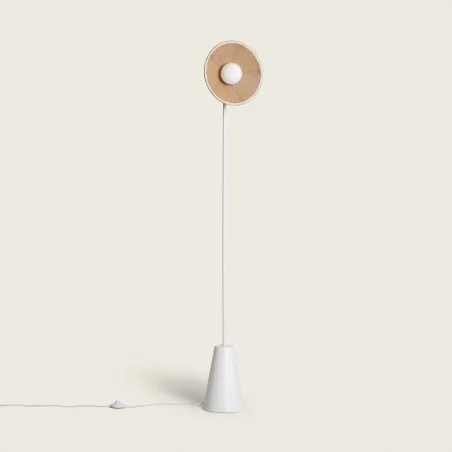 plafonnier-metal-4-boulelampadaire-metal-1-boule-blanche-culot-g9-rafias-verre-blanche-culot-g9