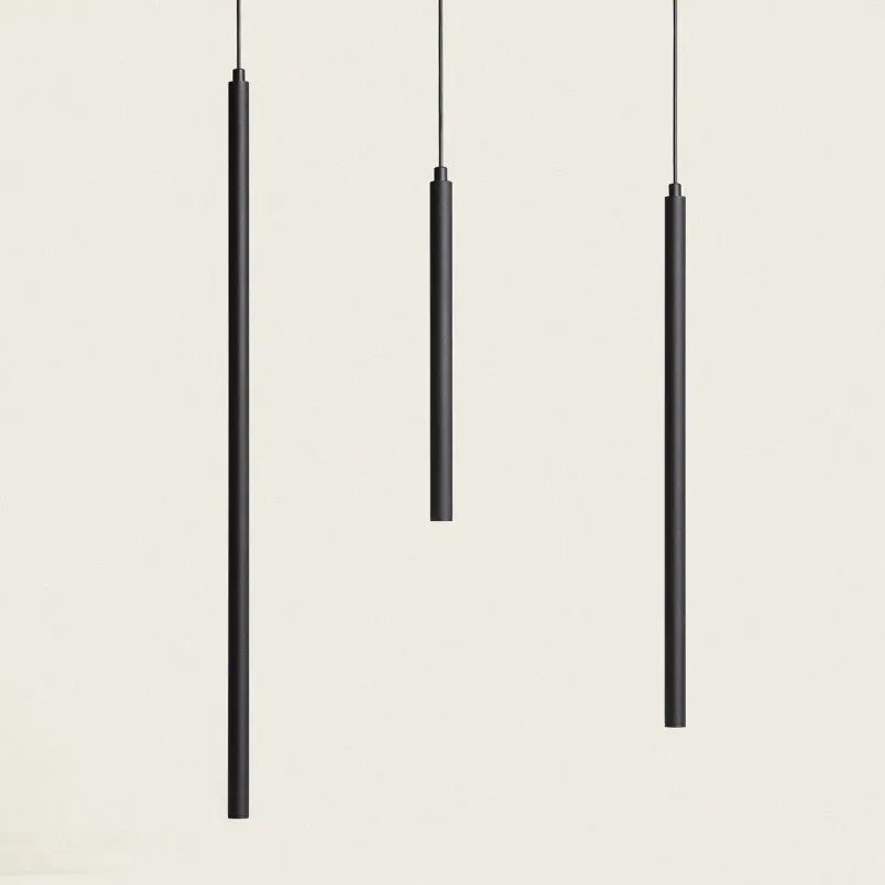 suspension-tige-75cm-led-3w-220lm-metal-noir-dore-4000k