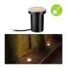 Encastré de sol LED IP65 110mm 2200K 4,3W 320lm 230V 38° Acier inoxydable