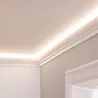 Moulure 2m corniche cornière ruban led éclairage indirect Bandeau lumineux