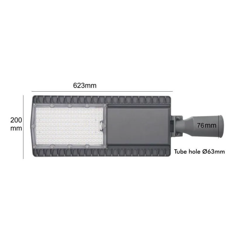 tete-de-mat-100w-candelabre-led-14000lm-capteur-eclairage-public-ip66