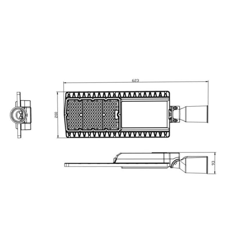 tete-de-mat-100w-candelabre-led-14000lm-capteur-eclairage-public-ip66