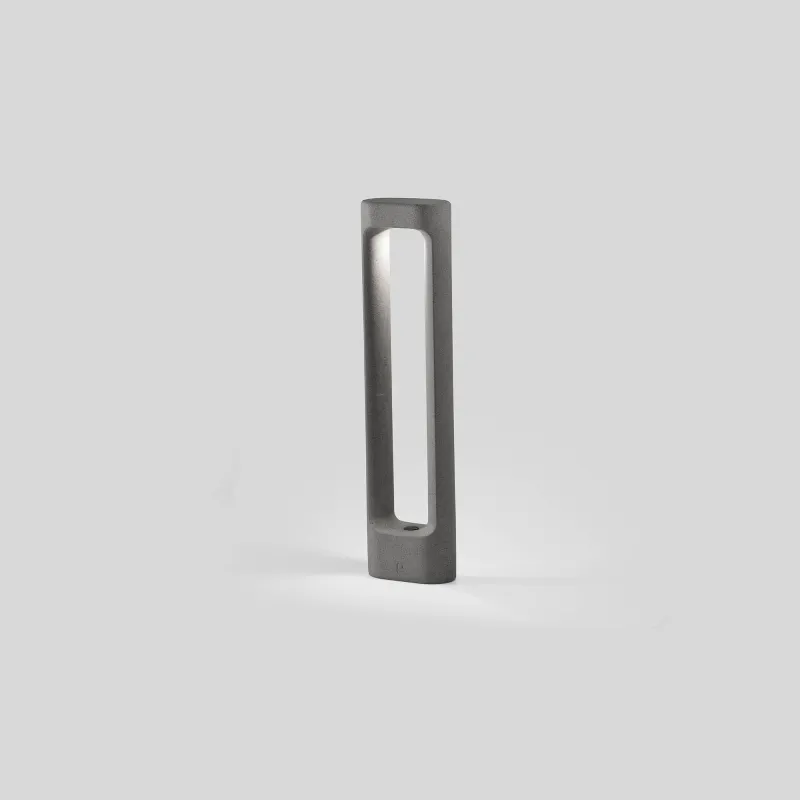 totem-611-balise-led-65w-3000k-ciment-gris-60cm-ip55