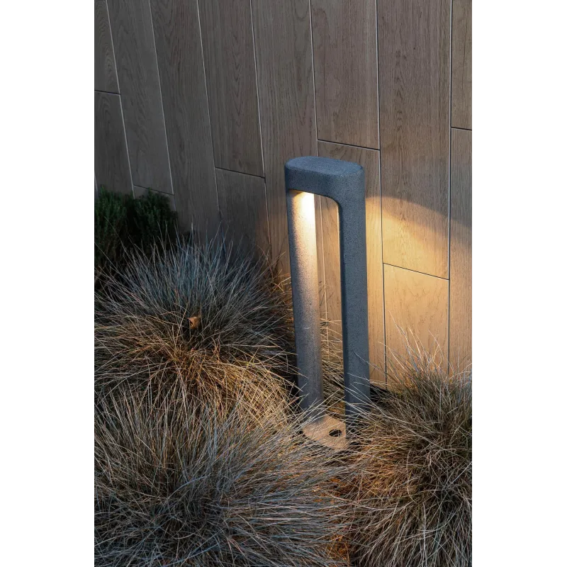 totem-611-balise-led-65w-3000k-ciment-gris-60cm-ip55