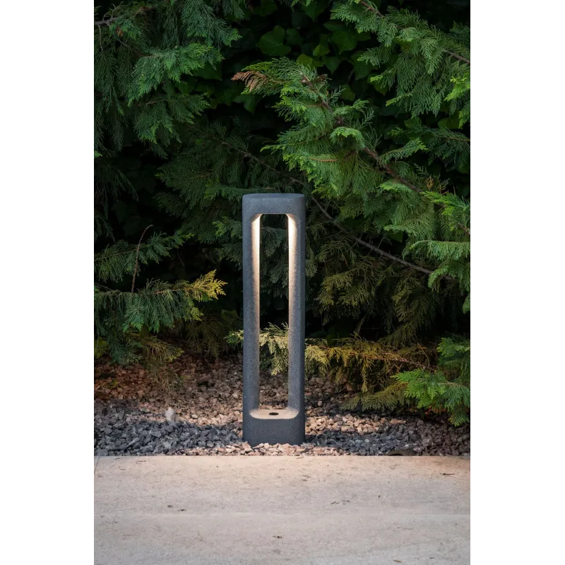 totem-611-balise-led-65w-3000k-ciment-gris-60cm-ip55