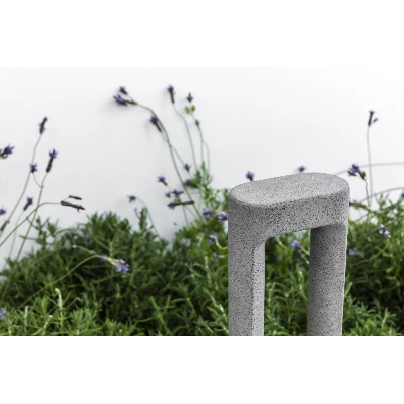 totem-611-balise-led-65w-3000k-ciment-gris-60cm-ip55