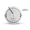 ORION DOWNLIGHT DIAM 195MM MULTI-PUIS 25/30W CCT IP54 BLC AJUST 5ANS