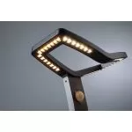 Borne lumineuse LED Alara Détecteur de mouvement IP44 carré 665mm 3000K 10W 450lm 230V Anthracite Métal