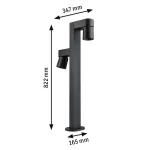 borne-lumineuse-led-kimu-ip44-822mm-3000k-2x8w-750lm-750lm-230v-70-anthracite-aluminium
