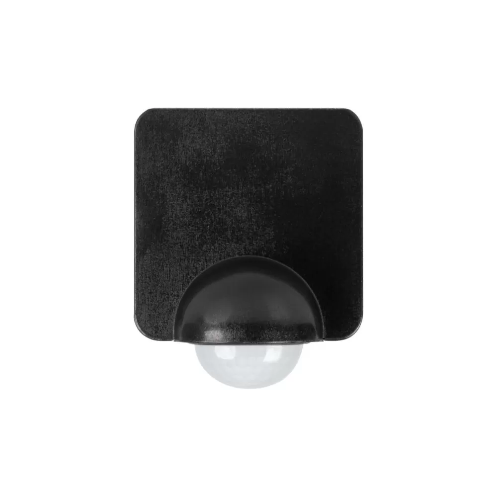 Détecteur de mouvement plat PIR SENSQUARE noir ip54