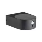 applique-murale-noire-ronde-led-solaire-5w-3000k-detecteur-ir